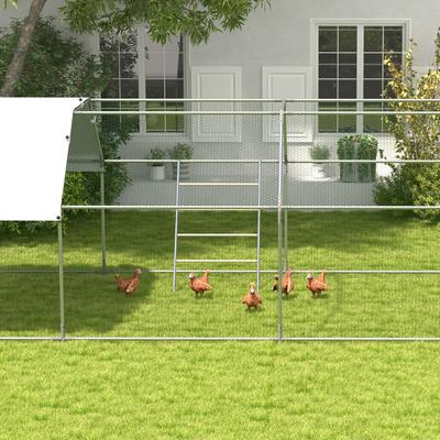 Show full view: PawHut Perch & Steel Jungle Gym Chicken Coop Accessories slide 8 of 9