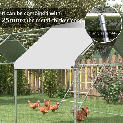 Show full view: PawHut Perch & Steel Jungle Gym Chicken Coop Accessories slide 5 of 9