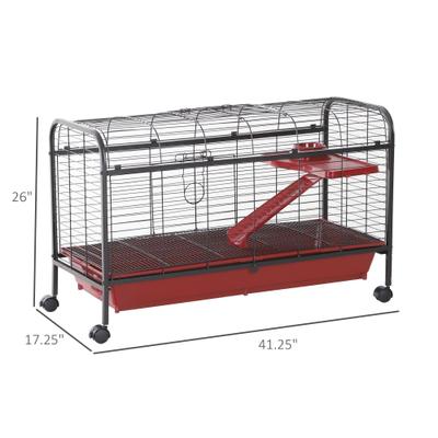Show full view: PawHut Platform & Ramp Small Pet Cage slide 5 of 9