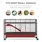 Show in main carousel: PawHut Platform & Ramp Small Pet Cage slide 7 of 9