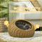 Show in main carousel: PawHut Rattan Elevated Cat Bed with Removable Cover, Brown, 19.7-in slide 6 of 10