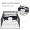 Show in main carousel: PawHut Rolling Metal Small Pet Cage, 35-in slide 6 of 9