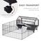 Show in main carousel: PawHut Rolling Metal Small Pet Cage, 35-in slide 8 of 9