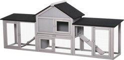 PawHut Run Area Rabbit Hutch slide 2 of 9