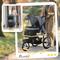 Show in main carousel: PawHut Small & Medium Dog Stroller, Gray slide 3 of 10