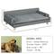 Show in main carousel: PawHut Soft Foam Elevated Dog Sofa Bed, 39.25-in, Grey slide 4 of 10