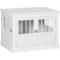 Show in main carousel: PawHut Triple Door Furniture Style Dog Crate, 31 inch, White slide 1 of 9