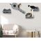 Show in main carousel: PawHut Wall Mounted Cat Shelves, 4 count, Gray, Gray slide 2 of 10