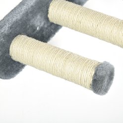 PawHut Wall Mounted Cat Shelves, 4 count, Gray slide 2 of 9