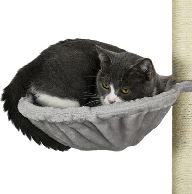 Show full view: PawHut Wall Mounted Cat Shelves, 5 count, Gray slide 9 of 9