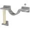 Show in main carousel: PawHut Wall Mounted Cat Shelves, 5 count, Gray slide 8 of 9