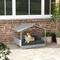 Show in main carousel: PawHut Wicker Indoor & Outdoor Covered Small & Medium Dog Bed, 31.5-in, Gray slide 2 of 10