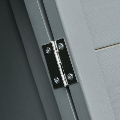 Show full view: PawHut Wooden A-Frame Outdoor Rabbit Cage slide 8 of 8