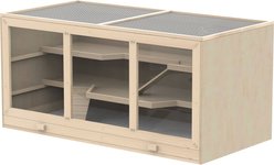 PawHut Wooden Hamster Cage Hutch slide 2 of 9