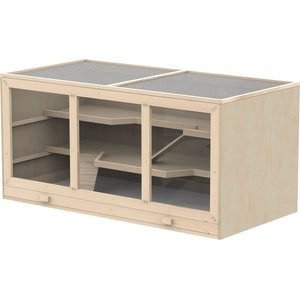 PawHut Wooden Hamster Cage Hutch
