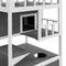 Show in main carousel: PawHut Wooden Outdoor Cat House, Light Gray slide 10 of 10