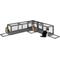 Show in main carousel: PawHut Wooden Outdoor Cat House Tunnel, Dark Gray, 98-in slide 1 of 10