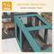 Show in main carousel: PawHut Wooden Outdoor Cat House Tunnel, Dark Gray, 98-in slide 8 of 10