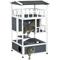 Show in main carousel: PawHut Wooden Outdoor Feral Cat House & Tree, Grey slide 1 of 10