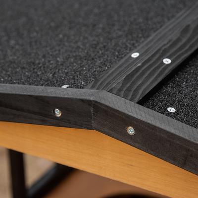 Show full view: PawHut Wooden Outdoor Feral Cat House & Tree, Yellow slide 8 of 10