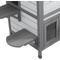 Show in main carousel: PawHut2-story Outdoor Feral Cat House, White slide 9 of 9