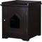 Show in main carousel: Pawland Decorative Cat House & Litter Box Enclosure, Espresso slide 7 of 11