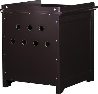 Show full view: Pawland Decorative Cat House & Litter Box Enclosure, Espresso slide 10 of 11