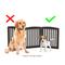 Show in main carousel: Pawland Freestanding Foldable Wooden Dog Gate, Espresso, 3 Panel slide 6 of 8