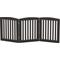 Show in main carousel: Pawland Freestanding Foldable Wooden Dog Gate, Espresso, 3 Panel slide 7 of 8