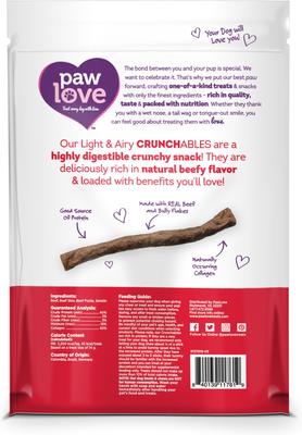 Show full view: PawLove 5-in Beef Crunchables Dog Treat, 6 count slide 3 of 8