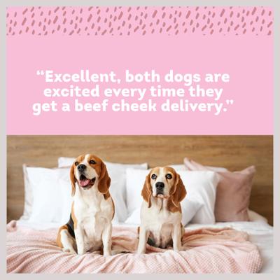 Show full view: PawLove 5-in Chicken Wrapped Beef Collagen Cheeks Dog Treat slide 5 of 7