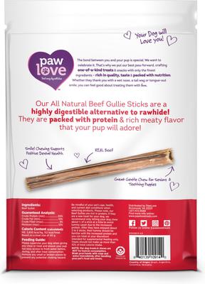 Show full view: PawLove 6-in Gullies Dog Treat, 12 count slide 3 of 8