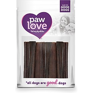 PawLove 6-in Peanut Butter I Can't Believe It's Not Bully Sticks Dog treat, 8 count