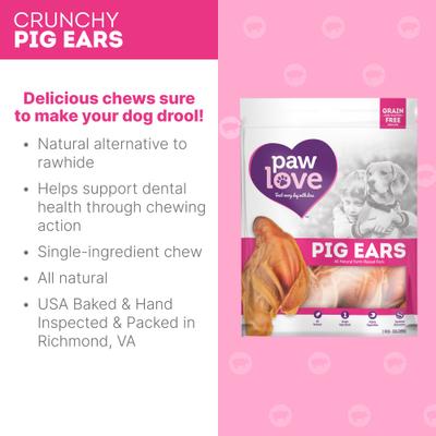 Show full view: PawLove 7-in Cow Ears Dog Treat, 2 count slide 6 of 8