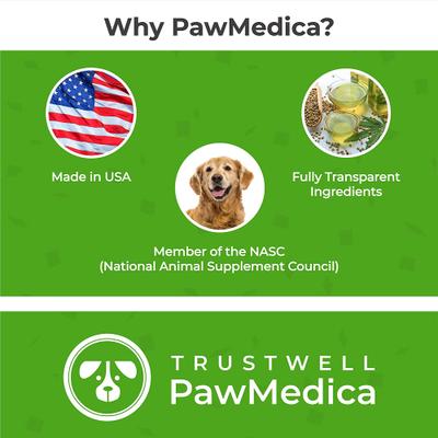 Show full view: PawMedica Probiotic+ Digestive Enzymes Probiotic Dog Chews, 60 count slide 8 of 11