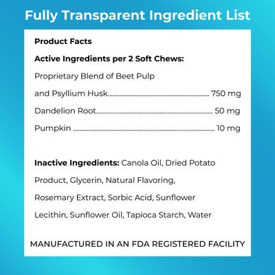 Show full view: PawMedica Stop Scooting Dog Supplements, 120 count slide 6 of 8