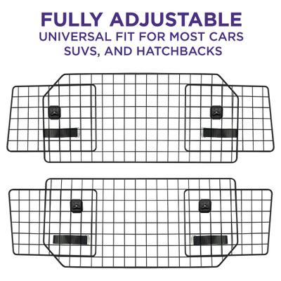 Show full view: Pawple Adjustable Universal Fit SUV Dog Barrier slide 3 of 6