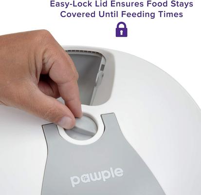 Show full view: Pawple Automatic 6 Meal Dog & Cat Feeder slide 3 of 7
