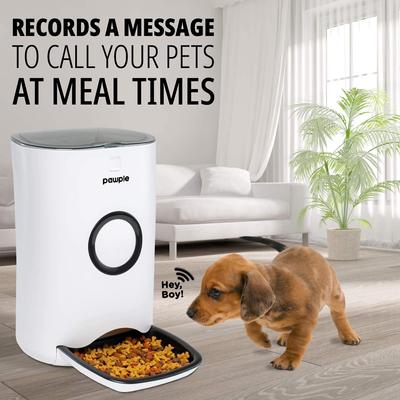 Show full view: Pawple Automatic Dog & Cat Feeder, 20-cup slide 4 of 8