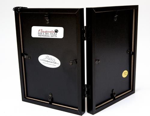 Show full view: Pawprints Left by You Cat Picture Frame, 5 x 7 slide 4 of 11