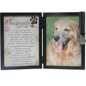 Pawprints Left by You Dog Picture Frame, 5 x 7