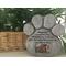 Show in main carousel: Pawprints Remembered Pet Memorial Stone with Picture Frame slide 2 of 7
