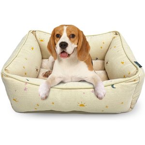 All For Paws Donut Cat Bed, Tan