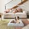 Show in main carousel: Paws & Decor Orthopedic Dog & Cat Bed with Removable Cover, Gray, Medium slide 5 of 8