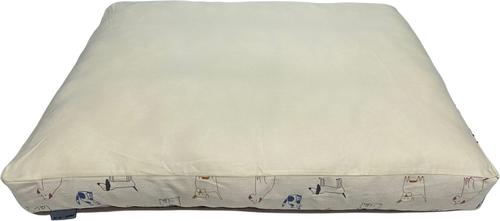 Show full view: Paws & Decor Orthopedic Dog & Cat Bed with Removable Cover, Tan, Small slide 3 of 9