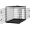 Show in main carousel: Paws & Pals Oxgord Double Door Collapsible Wire Dog Crate, 24 inch slide 6 of 12