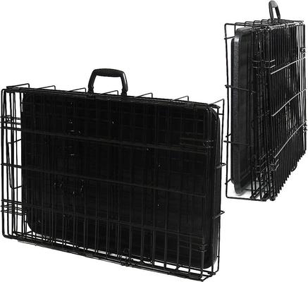 Show full view: Paws & Pals Oxgord Double Door Collapsible Wire Dog Crate, 24 inch slide 9 of 12