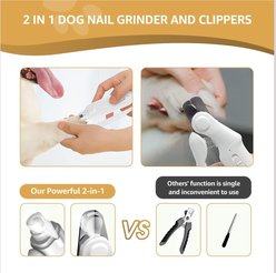 Pawshelf 2-in-1 Dog & Cat Nail Grinders & Clippers slide 2 of 8