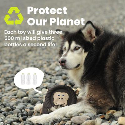 Show full view: PawsPik 2-in-1 Sleepy Sloth Flying Disc & Tug Dog Toy slide 4 of 10