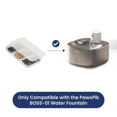 Show full view: PawsPik BOSS-01 Dog & Cat Water Fountain Replacement Filters, 8 count slide 6 of 9